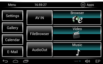 Комплект навесных мониторов на подголовник 10.1" на Android AVS1033AN (02) для Land Rover / Range Rover