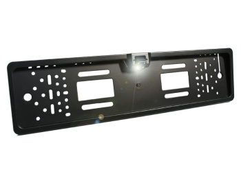 Камера заднего вида в рамке номерного знака AVS388CPR (CCD) с LED-подсветкой