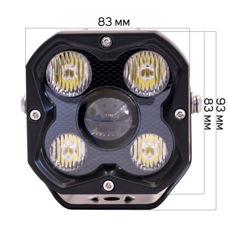 Фара светодиодная, прожектор дальнего света  AV02LED
