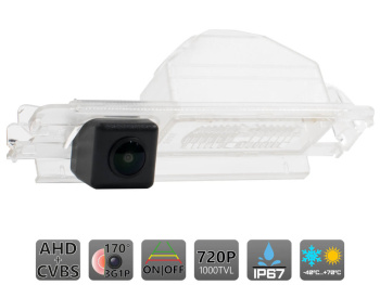 Штатная камера заднего вида AVS327CPR (#138 AHD/CVBS) с переключателем HD и AHD для автомобилей RENAULT