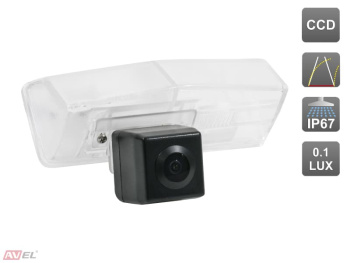 CCD штатная камера заднего вида с динамической разметкой AVS326CPR (040) для автомобилей LEXUS/ TOYOTA