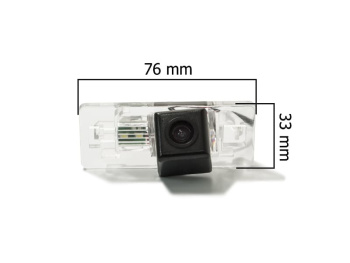 CCD штатная камера заднего вида с динамической разметкой AVS326CPR (001) для автомобилей AUDI/ SEAT/ SKODA/ VOLKSWAGEN