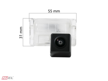 Штатная HD камера заднего вида AVS327CPR (196) для автомобилей MAZDA