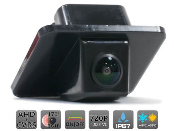 Штатная камера заднего вида AVS327CPR (155 AHD/CVBS) с переключателем HD и AHD для автомобилей HYUNDAI/ KIA