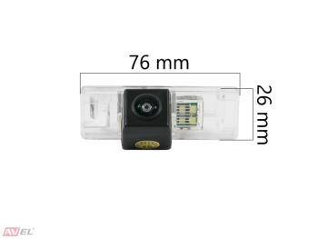 Штатная HD камера заднего вида AVS327CPR (#063) для автомобилей CITROEN/ INFINITI/ NISSAN/ PEUGEOT/ RENAULT/ SMART/ GEELY