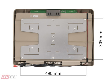 Потолочный монитор 23,6" со встроенным Full HD медиаплеером AVS2230MPP (бежевый)