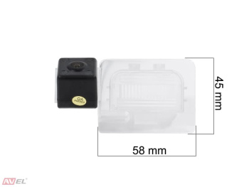CMOS ИК штатная камера заднего вида AVS315CPR (#188) для автомобилей KIA