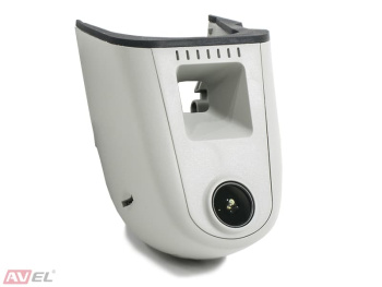Штатный двухканальный автомобильный Ultra HD (1296P) видеорегистратор с GPS AVS400DVR (111) для AUDI (серый)