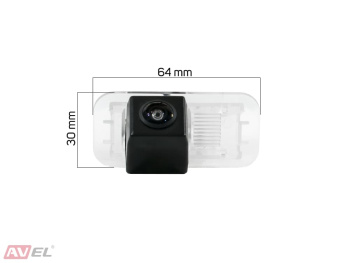 Штатная HD камера заднего вида AVS327CPR (204) для автомобилей DONGFENG