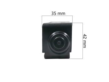 CCD штатная камера переднего вида AVS324CPR (198) для автомобилей SKODA