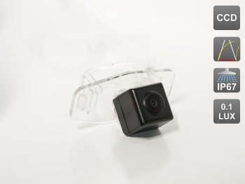 CCD штатная камера заднего вида с динамической разметкой AVS326CPR (020) для автомобилей HONDA