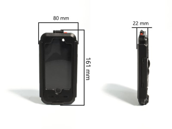 Водонепроницаемый чехол DRC5IPHONE (черный) для iPhone 5/5S/SE