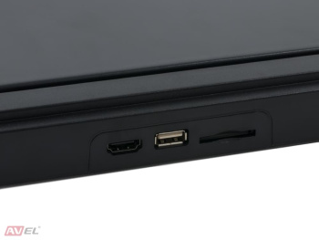 Потолочный монитор на Android AVS1717MPP (черный) + Xiaomi TV Stick 4K + AV1252DC