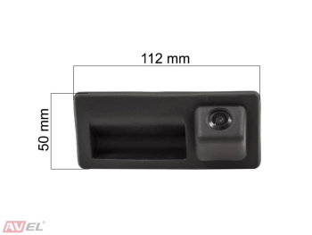 Штатная HD камера заднего вида AVS327CPR (003) для автомобилей AUDI/ PORSCHE/ SKODA/ VOLKSWAGEN