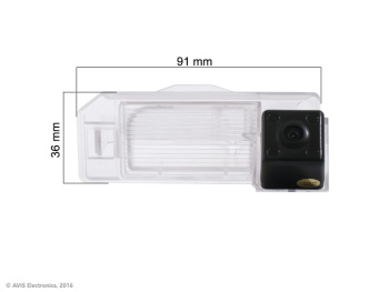 CMOS ИК штатная камера заднего вида AVS315CPR (#056) для автомобилей CITROEN/ MITSUBISHI/ PEUGEOT