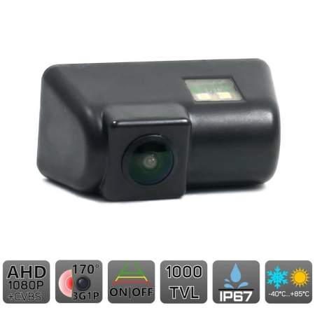 Штатная камера заднего вида AVS370CPR224 с переключателем AHD/CVBS для автомобилей SOLLERS/ JAC/ МАЗ/ ГАЗ/ FORD