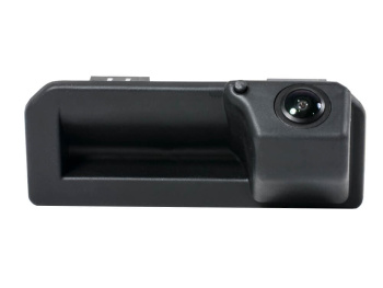 Штатная камера заднего вида AVS327CPR (192w AHD/CVBS) с омывателем и переключателем HD и AHD  для автомобилей AUDI/ JETTA/ SKODA/ VOLKSWAGEN
