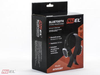 Беспроводные автомобильные Bluetooth стерео наушники AVS002BT