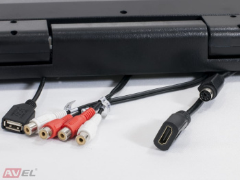 Потолочный монитор на Android AVS2230MPP (черный) + Xiaomi Mi TV Stick + AV1252DC