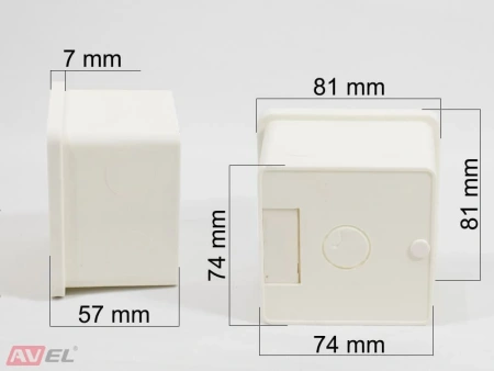Комплект из четырех потолочных динамиков, усилителя и акустического кабеля AVS138 + 4xAV607CS + 2xAV10AC
