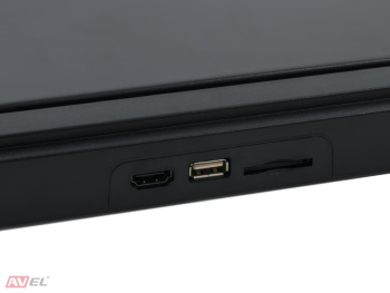 Потолочный монитор 17,3" со встроенным Full HD медиаплеером AVS1717MPP (черный)