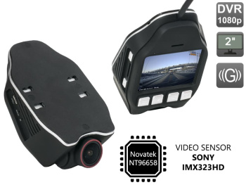 Универсальный автомобильный Full HD видеорегистратор AVS400DVR (#121)