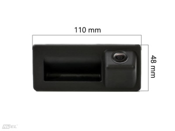 CCD штатная камера заднего вида AVS321CPR (185) для автомобилей AUDI/ SKODA/ VOLKSWAGEN