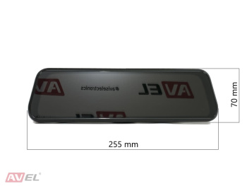 Потоковое зеркало заднего вида AVS0587DVR (Original mount) с монитором, видеорегистратором и камерой заднего вида