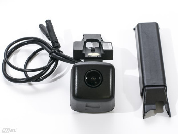 Двухканальный автомобильный Ultra HD (1296P) видеорегистратор скрытой установки AVS400DVR (#103) с GPS