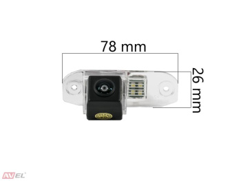 Штатная HD камера заднего вида AVS327CPR (106) для автомобилей VOLVO