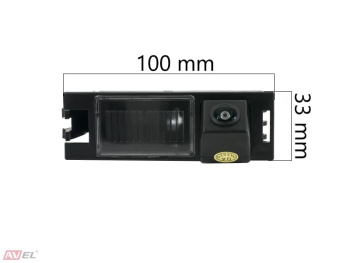 Штатная HD камера заднего вида AVS327CPR (027) для автомобилей HYUNDAI