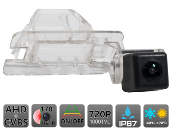 Штатная камера заднего вида AVS327CPR (221 AHD/CVBS) с переключателем HD и AHD для автомобилей HAVAL
