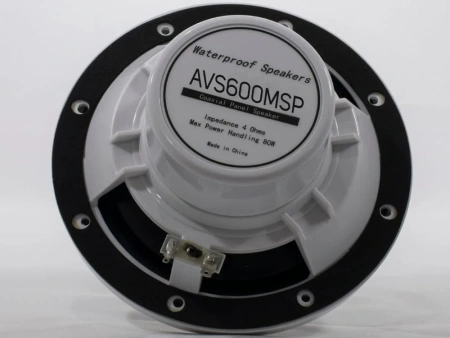 Комплект из двух влагозащищенных динамиков, усилителя и акустического кабеля AV315BT + 2xAVS600MSP + AV10AC