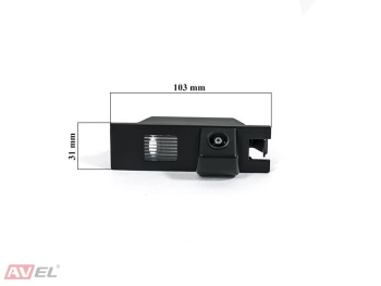 Штатная HD камера заднего вида AVS327CPR (068) для автомобилей CHEVROLET/ HUMMER/ OPEL