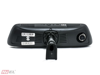 Зеркало заднего вида AVS0399DVR с сенсорным монитором 7”, двухканальным видеорегистратором и навигатором на ОС Android