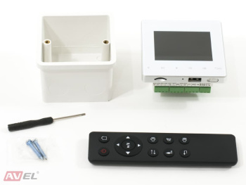 Встраиваемое радио AVS135 с цветным дисплеем для кухни и ванной 