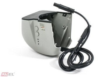 Штатный двухканальный автомобильный Ultra HD (1296P) видеорегистратор с GPS AVS400DVR (110) для AUDI (серый)