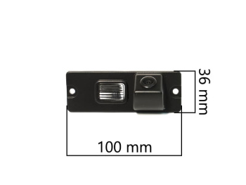 CCD штатная камера заднего вида с динамической разметкой AVS326CPR (061) для автомобилей MITSUBISHI