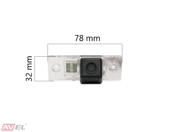 CMOS штатная камера заднего вида AVS110CPR (105) для автомобилей PORSCHE/ VOLKSWAGEN
