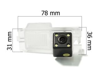 CMOS ECO LED штатная камера заднего вида AVS112CPR (078) для автомобилей SSANGYONG