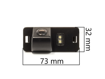 CCD штатная камера заднего вида с динамической разметкой AVS326CPR (007) для автомобилей BMW