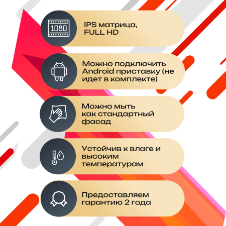 Встраиваемый монитор для кухни AV240MWF (AVS2404BM White)