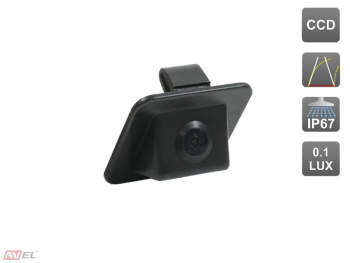CCD штатная камера заднего вида с динамической разметкой AVS326CPR (025) для автомобилей HYUNDAI