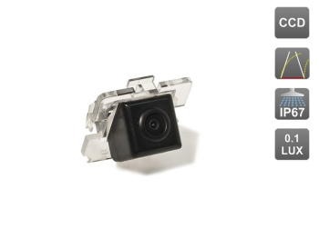 CCD штатная камера заднего вида с динамической разметкой AVS326CPR (#060) для автомобилей MITSUBISHI/ PEUGEOT