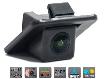 Штатная камера заднего вида AVS327CPR (225 AHD/CVBS) с переключателем HD и AHD для автомобилей LADA