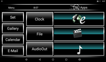Навесной монитор на подголовник с сенсорным экраном 10.1" на Android AVS1088AN
