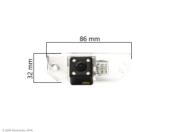 CMOS ECO LED штатная камера заднего вида AVS112CPR (014) для автомобилей FORD/ SKODA