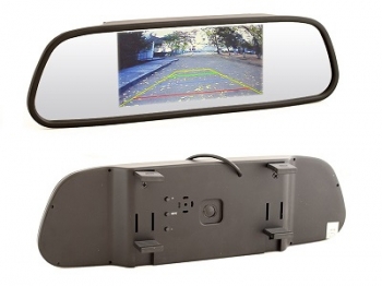 Новое зеркало заднего вида с монитором 5" AVS0501BM уже в продаже!