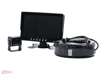 Комплект для парковки грузового транспорта AVS4747TM (AHD) + AVS305CPR (AHD) + AVS20CC (4PIN) (Simple 3, AHD)