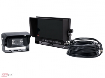 Комплект для парковки грузового транспорта AVS4714BM + AVS660CPR + AVS20CC (4PIN) (Pro 1, SD)